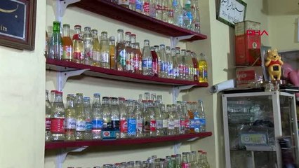 Bursa açılmamış gazozları toplayarak koleksiyon oluşturdu