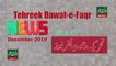 TDF News  December 2019| News Today |Tehreek Dawat e Faqr TV |Top news