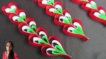 Quick and Easy Tricolour Wall Hanging | Indian Republic Day Decoration Ideas | Republic Day Craft Ideas Easy | Republic Day Paper Craft | Indian Republic Day Craft Ideas 2020