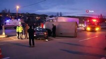 Sivas'ta Trafik Kazası, Kamyon İle Otomobil Çarpıştı 1’i Ağır 6 Yaralı