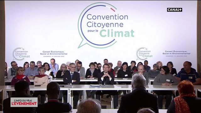 Convention Citoyenne pour le Climat : le président répond aux propositions question des citoyens