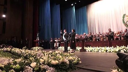 Giammattei assume presidência da Guatemala
