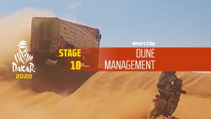 Dakar 2020 - Étape 10 / Stage 10 - Dune management