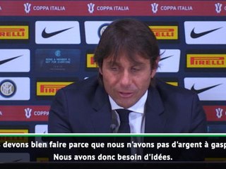 Inter - Conte :  ''Nous pourrions même vendre certains joueurs''