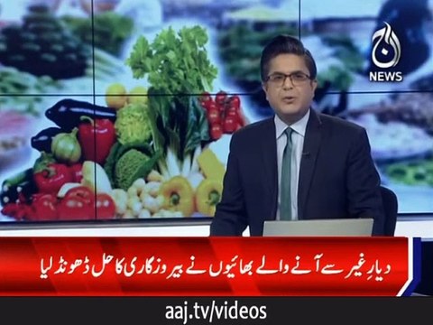 کراچی2 بھائیوں نے آن لائن سبزی کی فروخت شروع کردی