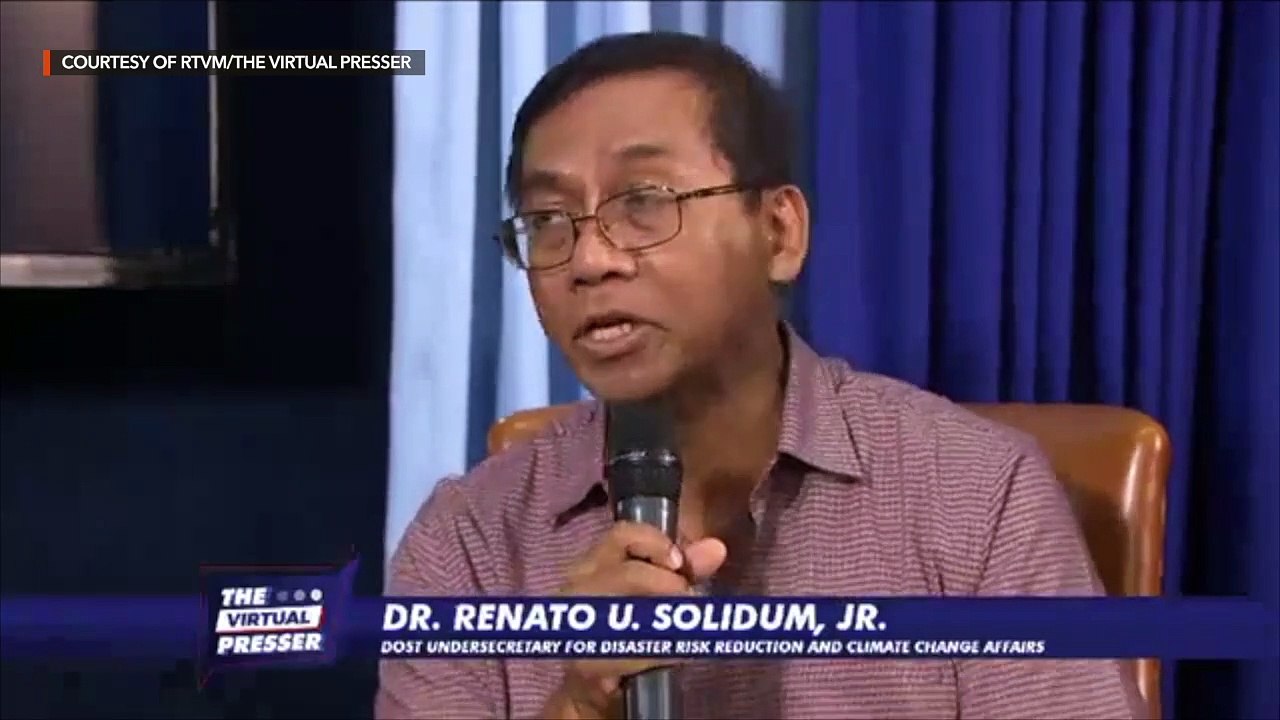 PHIVOLCS' Solidum presents findings and recommendations on Taal Volcano eruption