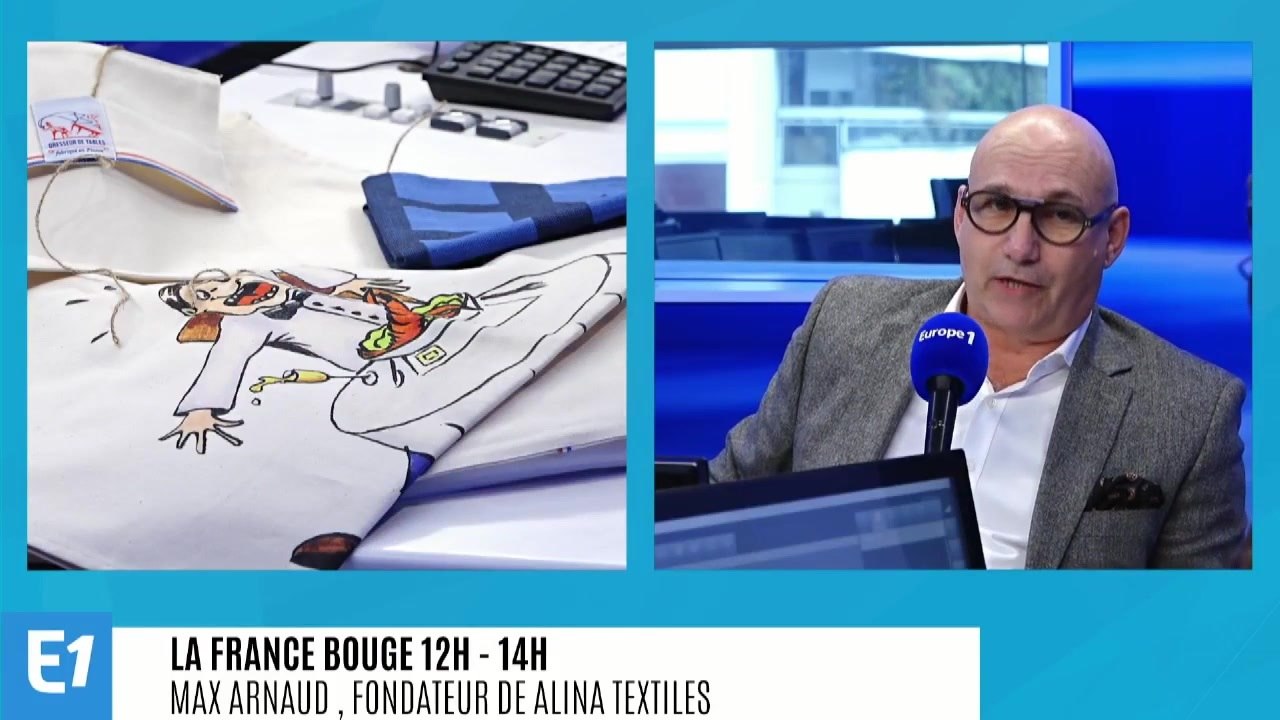 La France bouge : Max Arnaud , fondateur d"Alina Textiles, spécialisé dans le l’ourdissage et le tissage
