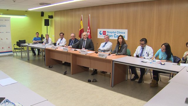 Enrique Ruiz Escudero en el Hospital Clínico San Carlos