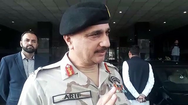 ڈی جی اے این ایف میجر جنرل عارف ملک کی میڈیا سے گفتگو