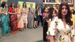 Twinkle Khanna looks glamorous in printed midi dress at Crossword Book Award | FilmiBeat