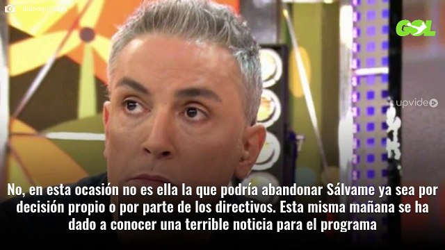 ¡Se va de Sálvame! Y no es Belén Esteban: ¡Colaborador estrella con esta oferta!