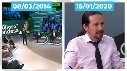 Iglesias tachaba a Botella de "mujer de" pero dice que es machista criticarle por enchufar a su mujer