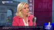 Le Pen demande que "la contestation continue" contre la réforme des retraites