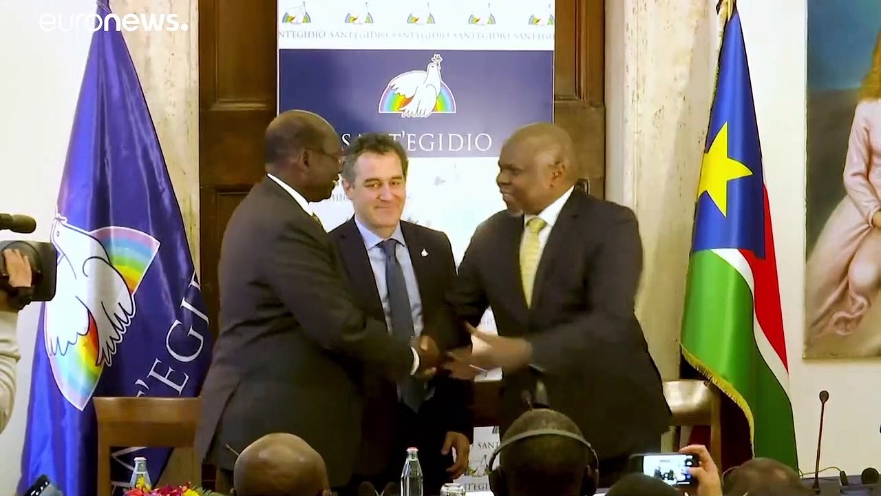 Sud Sudan verso la pace. Firmato l'accordo alla Comunità di Sant'Egidio