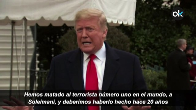 Trump: Hemos matado al terrorista número uno del mundo y deberíamos haberlo hecho hace 20 años