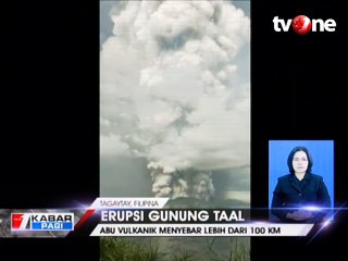 Dampak Pasca Erupsi Gunung Taal Filipina