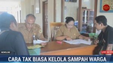 Di Kelurahan Ini, Warga Wajib Setor Sampah saat Urus Administrasi Kependudukan