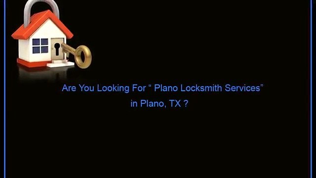 Locksmith Plano | Call Now : 469-443-4500