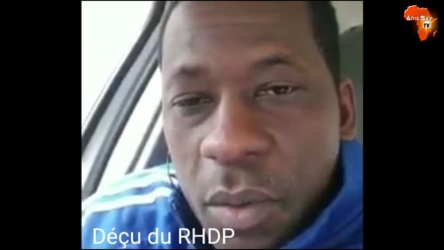 Un militant du RHDP à Mabri : Votre attitude est une insulte à l'intelligence des Ivoiriens