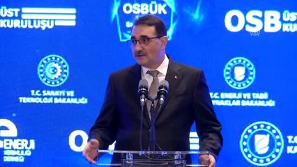 Bakan Dönmez - 7. Organize Sanayi Bölgesi Enerji Zirvesi