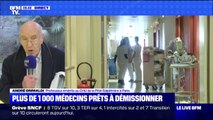 Médecins prêts à démissionner; le professeur André Grimaldi y voit 