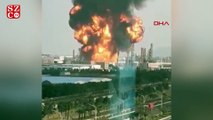 Çin'de kimya fabrikasında büyük yangın