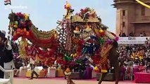 Camels show off their style at dance and beauty contests held in northern India