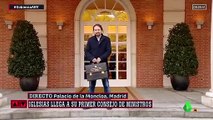 Consejo de Ministros con pasarela y Pablo Iglesias dando la nota: ni Mediaset lo hubiera hecho mejor
