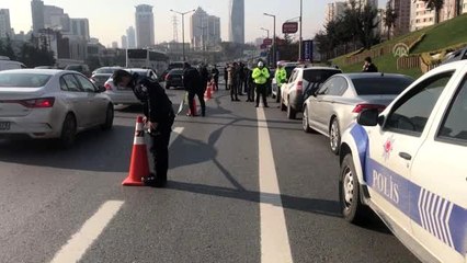 Ataşehir'de trafikte silahlı kavga: 1 yaralı