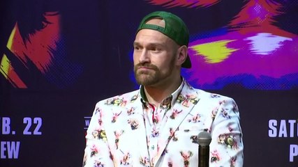 Tyson Fury declares Deontay Wilder a skinny-legged, super noodle who will eaten up in their next clash