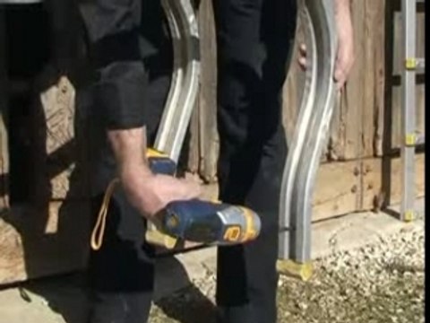 les accessoires pour échelle de toit aluminium à crochets