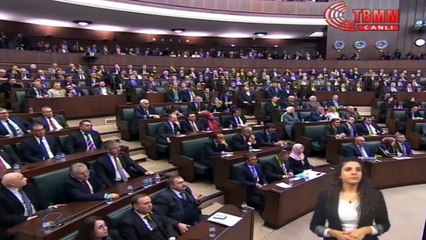 Cumhurbaşkanı Erdoğan kürsüyü Gülay Demir'e bıraktı!