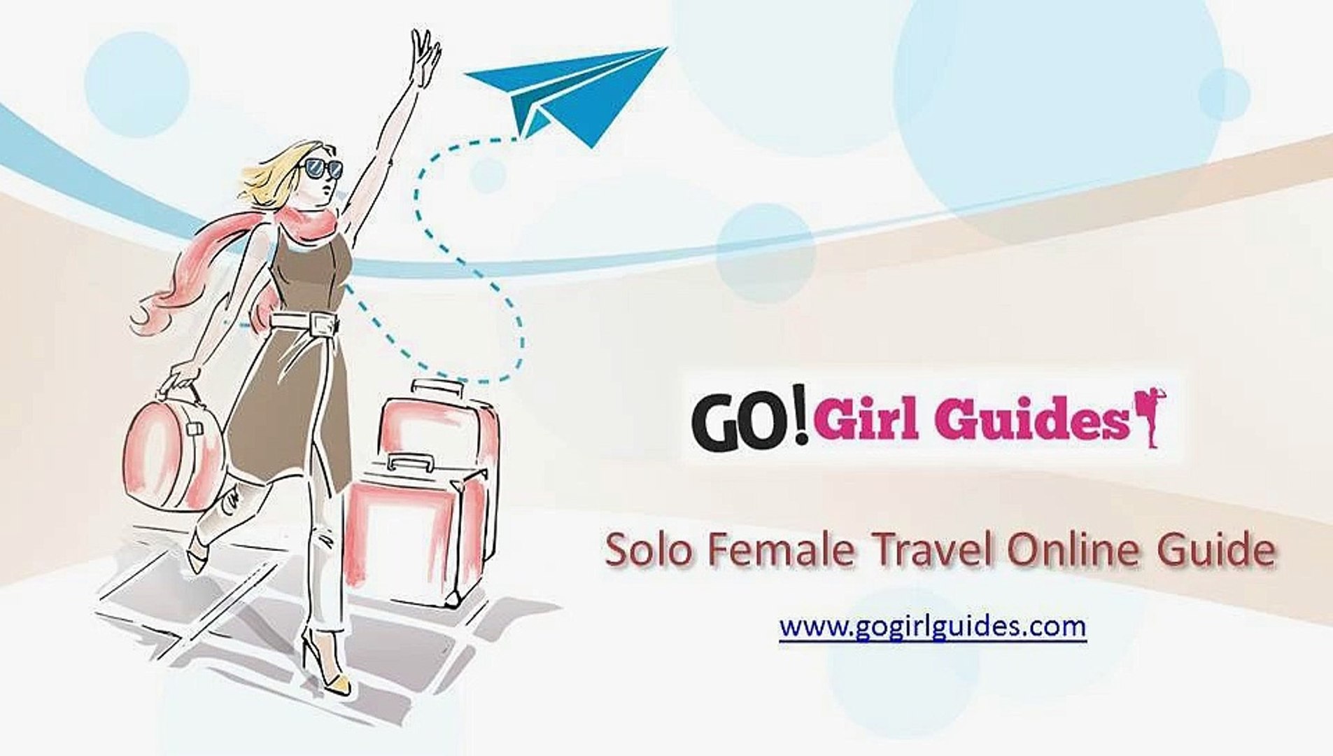 ⁣Solo Female Travel Online Guide