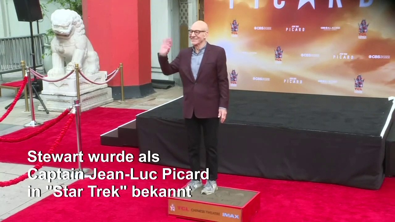 Hollywood ehrt Patrick Stewart alias Captain Picard