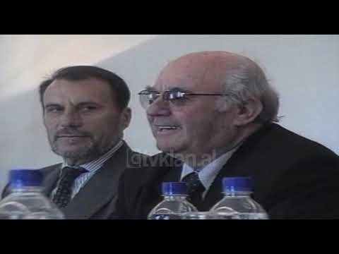 Ministri i Mbrojtjes së Maqedonisë në Tiranë - (6 Prill 2000)
