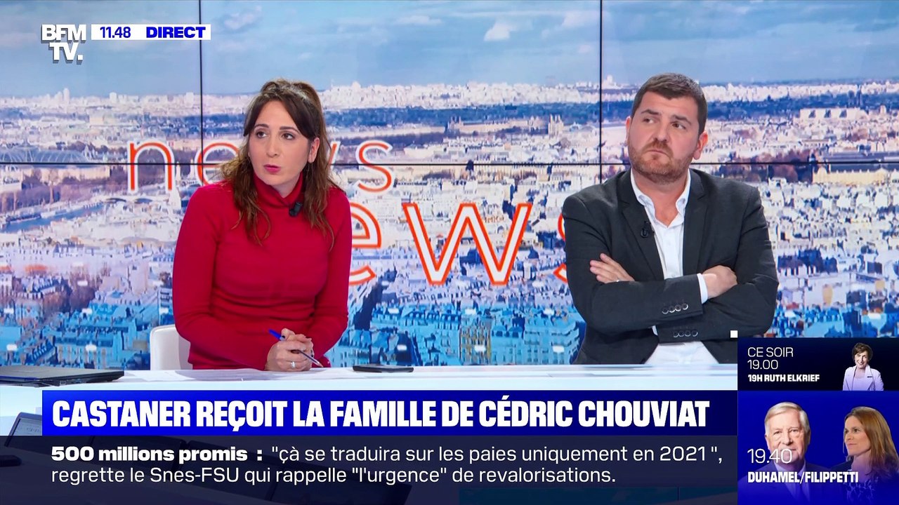 Castaner reçoit la famille de Cédric Chouviat - 14/01