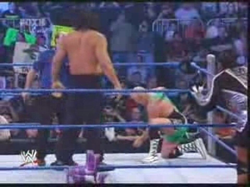 WWE smackdown  Undertaker Batista Finlay vs viscera great