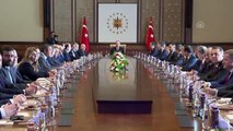 Cumhurbaşkanı Erdoğan, Kulüpler Birliği üyelerini kabul etti