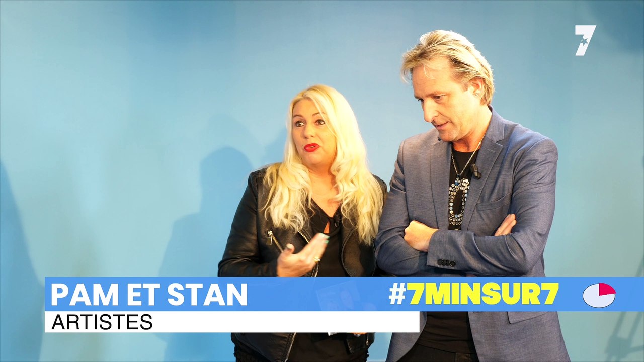 Le duo PAM ET STAN était l'invité de #7MINSUR7 sur 7 Entertainment Television