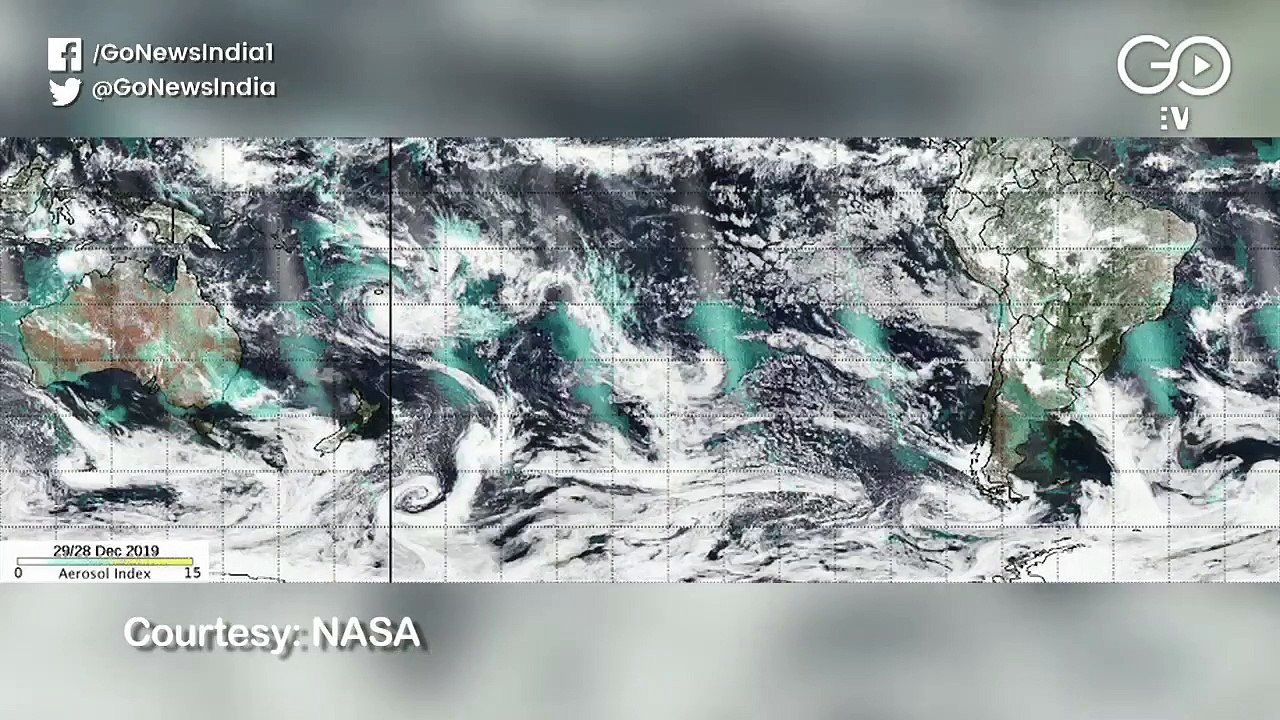 पूरी दुनिया का चक्कर लगाकर लौटेगा ऑस्ट्रेलिया की आग से उठा धुंआ: NASA