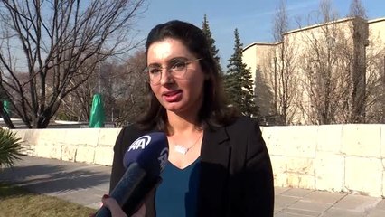 Cumhurbaşkanı Erdoğan'ın grup toplantısında kürsüde ağırladığı şehit kızı Gülay Demir