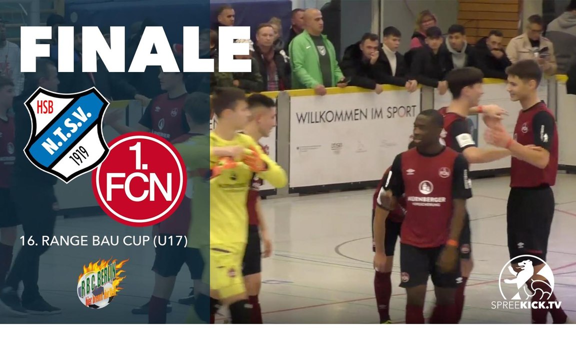 6-Tore-Spektakel | Niendorfer TSV U16 - 1. FC Nürnberg U17 (Finale, Range Bau Cup) | Präsentiert von Range Bau