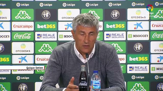 Setien: Messi gibisini görmedim