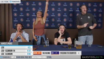 It Was A Good Night To Be At FanDuel (If You Took LSU Like A Smart Person)