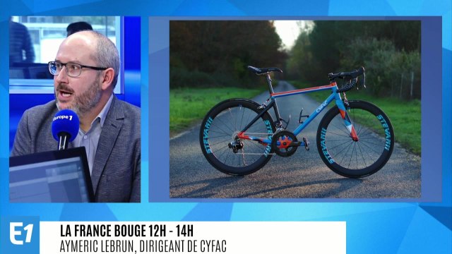 La France bouge : Aymeric Lebrun, dirigeant de Cyfac , fabrication de cadre de vélo depuis 1982