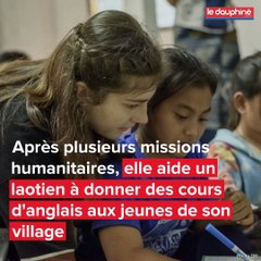 À 21 ans, une Clusienne créée une école d'anglais 100% gratuite au Laos
