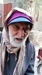 Pakistani intelligent 86 year old man