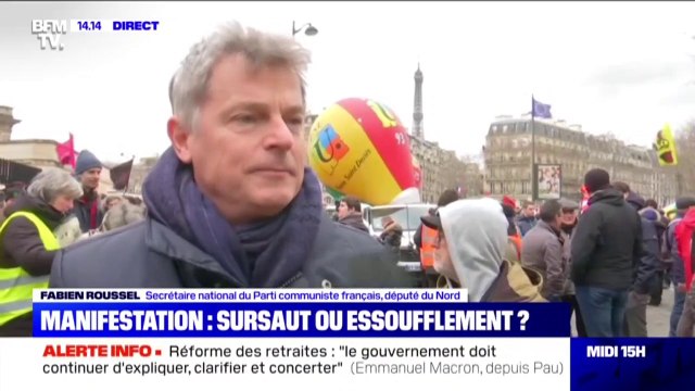 Fabien Roussel (PCF) sur les retraites: On peut améliorer le système actuel sans demander aux Français des efforts supplémentaires