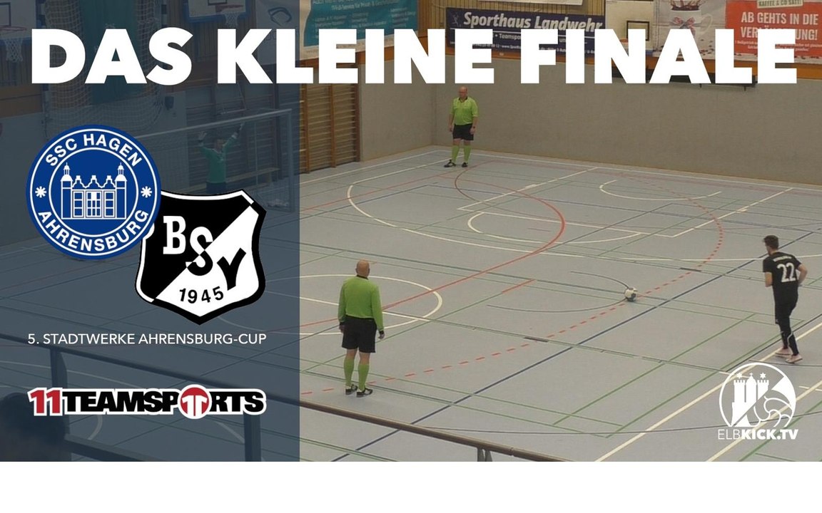 Bramfeld wird dritter | SSC Hagen Ahrensburg - Bramfelder SV (Neunmeterschießen um Platz 3, 5. Stadtwerke Ahrensburg-Cup) | Präsentiert von 11teamsports
