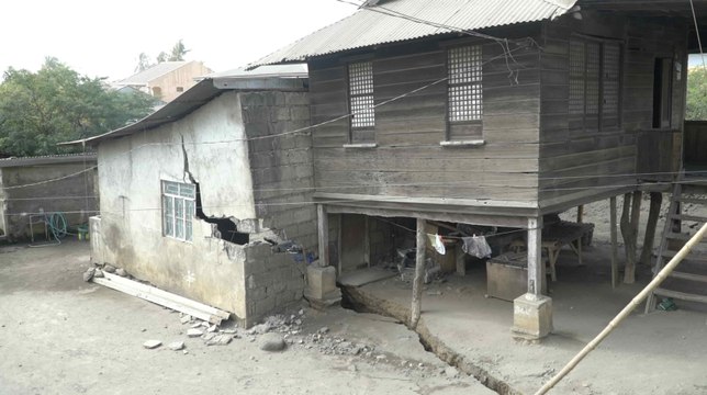 Taal Volcano tremors damage homes in Batangas